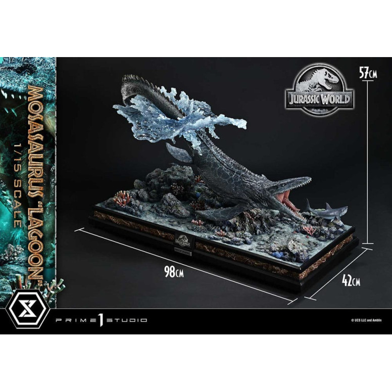 Prime 1 Studio - Jurassic World - Mosasaurus "Lagune" Bonus Version Legacy Museum Collection 1/15