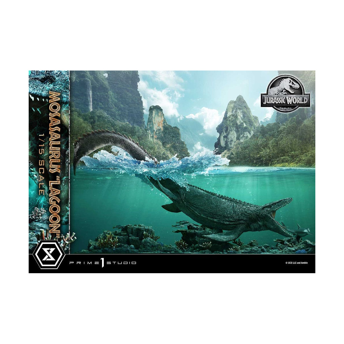 Prime 1 Studio - Jurassic World - Mosasaurus "Lagune" Bonus Version Legacy Museum Collection 1/15