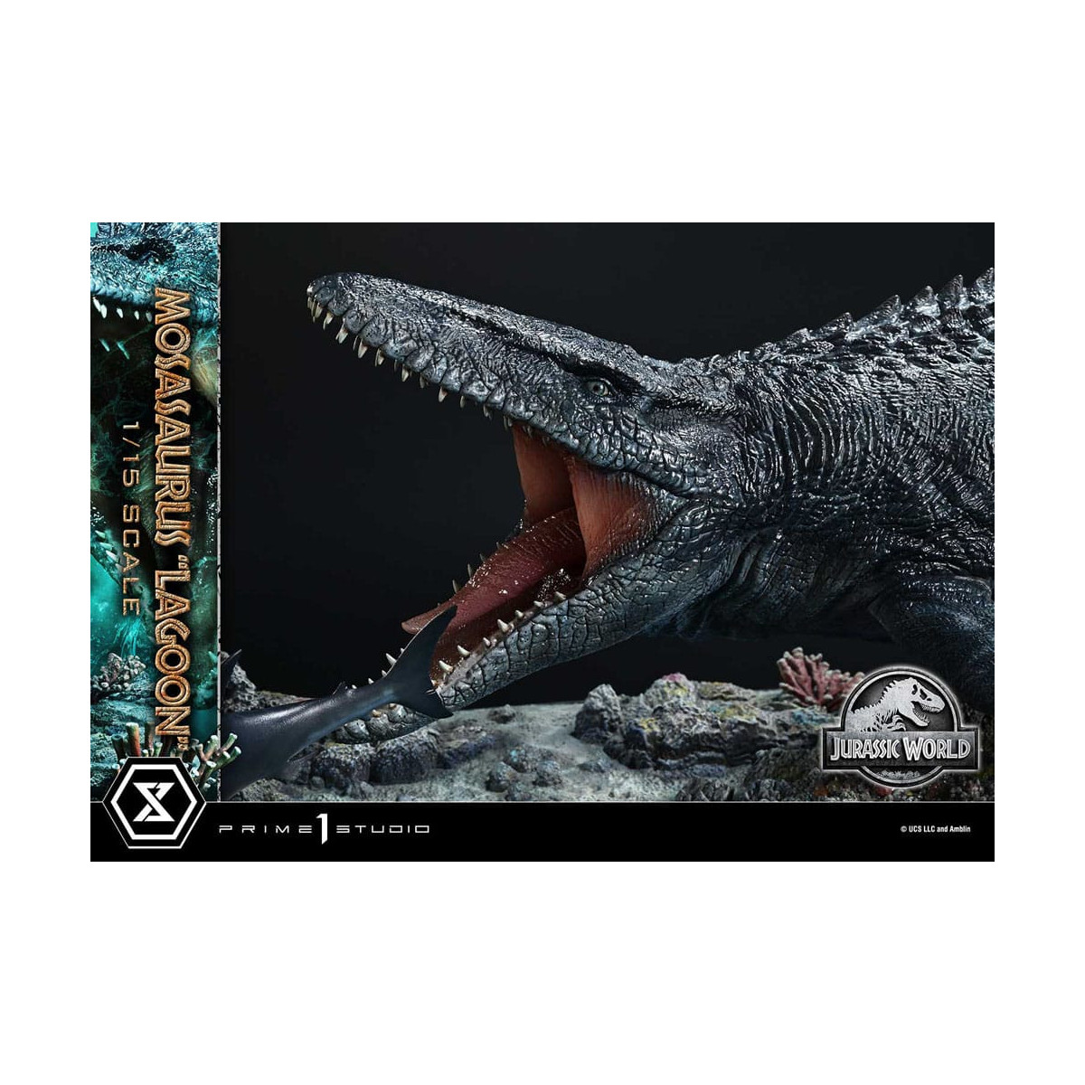 Prime 1 Studio - Jurassic World - Mosasaurus "Lagune" Vermächtnis Museum Sammlung 1/15