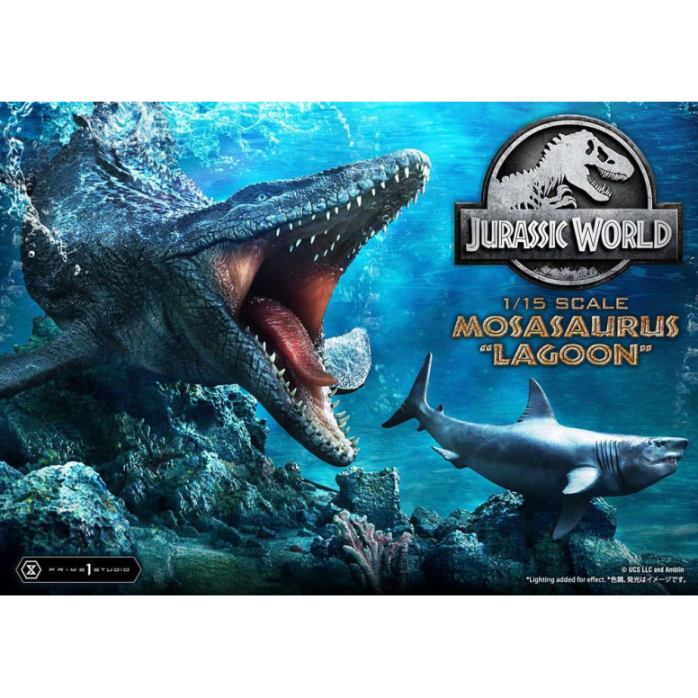 Prime 1 Studio - Jurassic World - Mosasaurus "Lagune" Vermächtnis Museum Sammlung 1/15