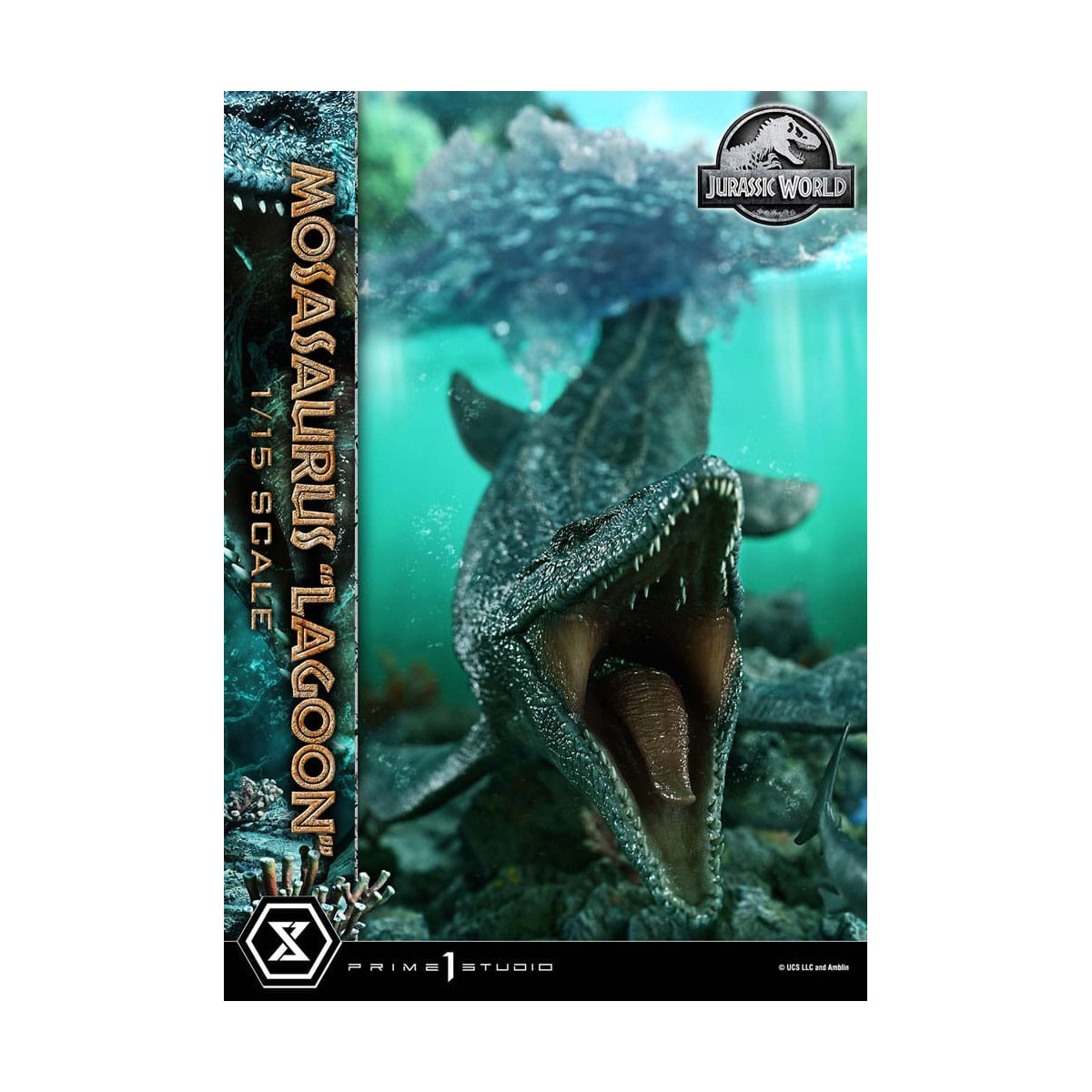 Prime 1 Studio - Jurassic World - Mosasaurus "Lagune" Vermächtnis Museum Sammlung 1/15