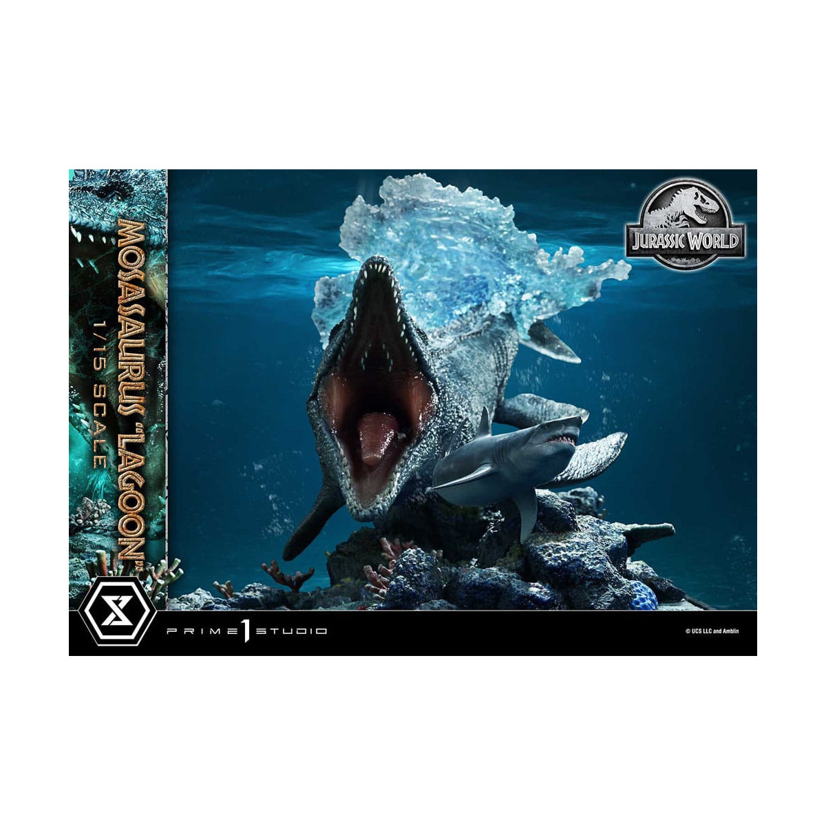 Prime 1 Studio - Jurassic World - Mosasaurus "Lagune" Vermächtnis Museum Sammlung 1/15