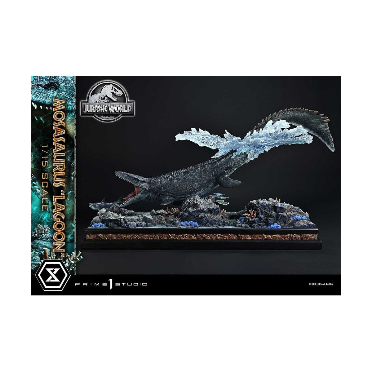 Prime 1 Studio - Jurassic World - Mosasaurus "Lagune" Vermächtnis Museum Sammlung 1/15