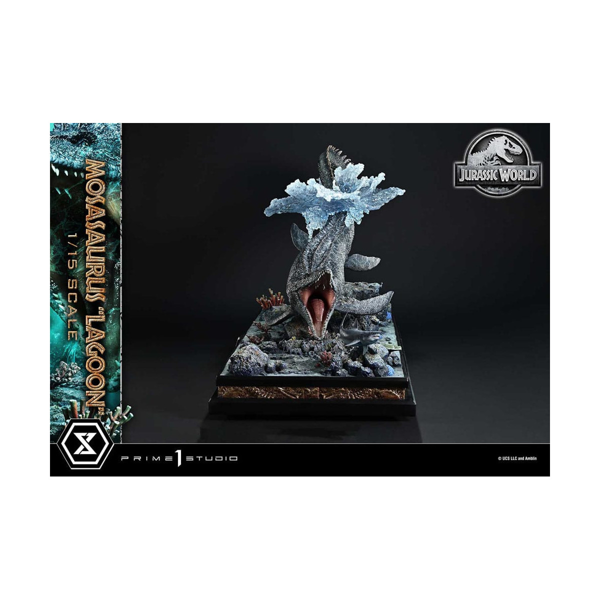 Prime 1 Studio - Jurassic World - Mosasaurus "Lagune" Vermächtnis Museum Sammlung 1/15