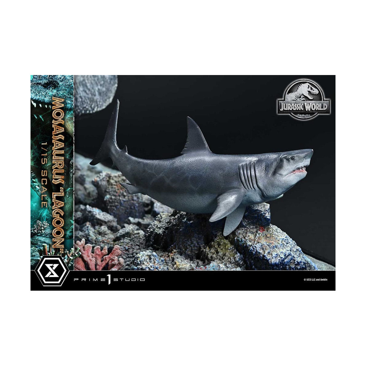 Prime 1 Studio - Jurassic World - Mosasaurus "Lagune" Vermächtnis Museum Sammlung 1/15