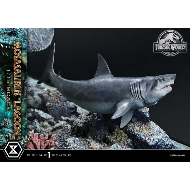 Prime 1 Studio - Jurassic World - Mosasaurus "Lagune" Vermächtnis Museum Sammlung 1/15