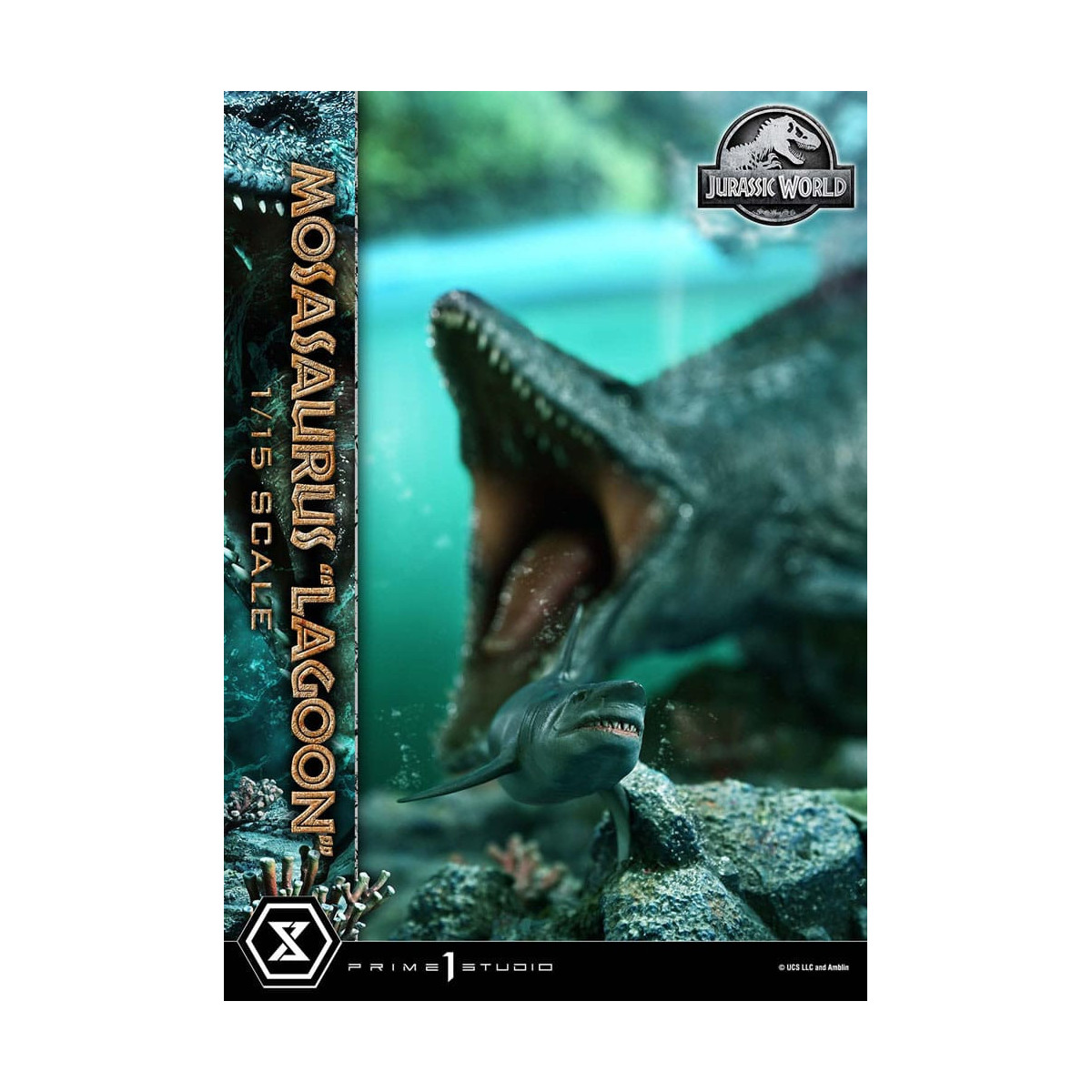 Prime 1 Studio - Jurassic World - Mosasaurus "Lagune" Vermächtnis Museum Sammlung 1/15