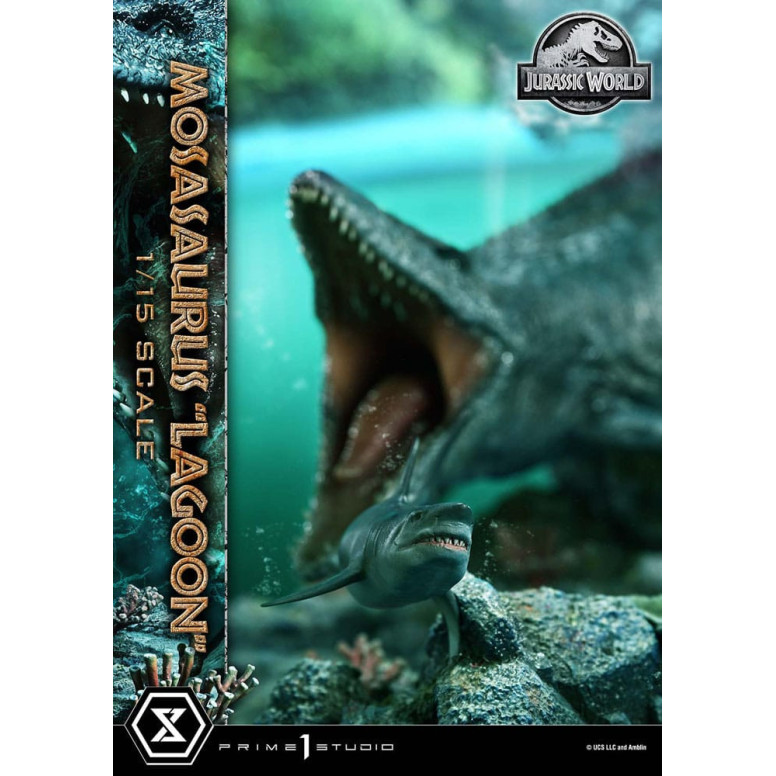 Prime 1 Studio - Jurassic World - Mosasaurus "Lagune" Vermächtnis Museum Sammlung 1/15