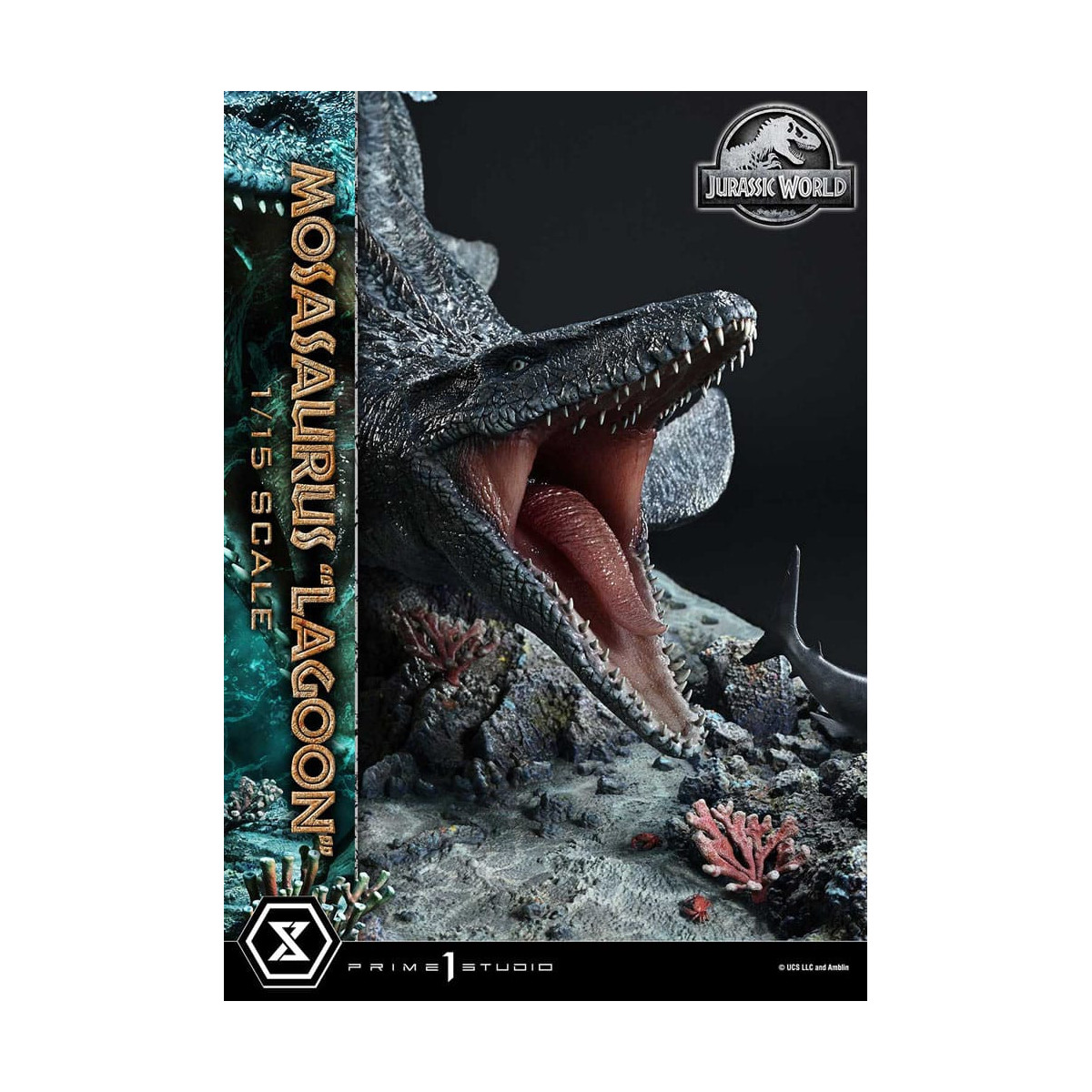 Prime 1 Studio - Jurassic World - Mosasaurus "Lagune" Vermächtnis Museum Sammlung 1/15