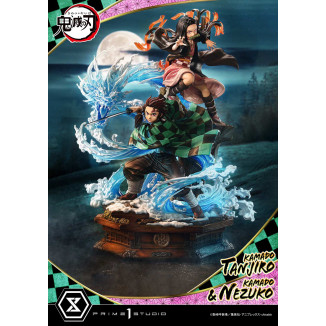 Prime 1 Studio - KAMADO TANJIRO & KAMADO NEZUKO - Dämonenjäger Konzept Masterline Serie 1/6