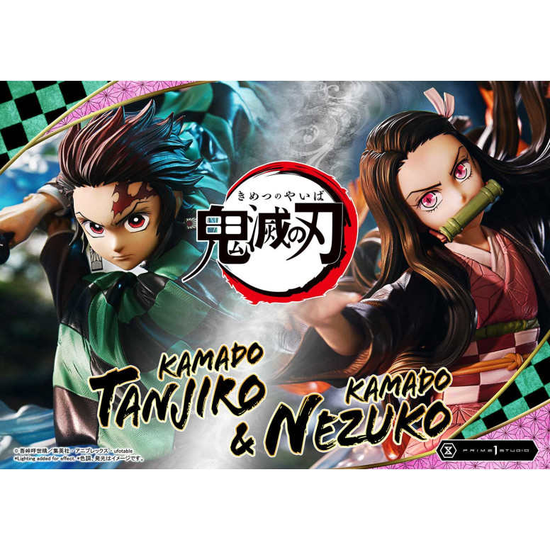 Prime 1 Studio - KAMADO TANJIRO & KAMADO NEZUKO - Dämonenjäger Konzept Masterline Serie 1/6