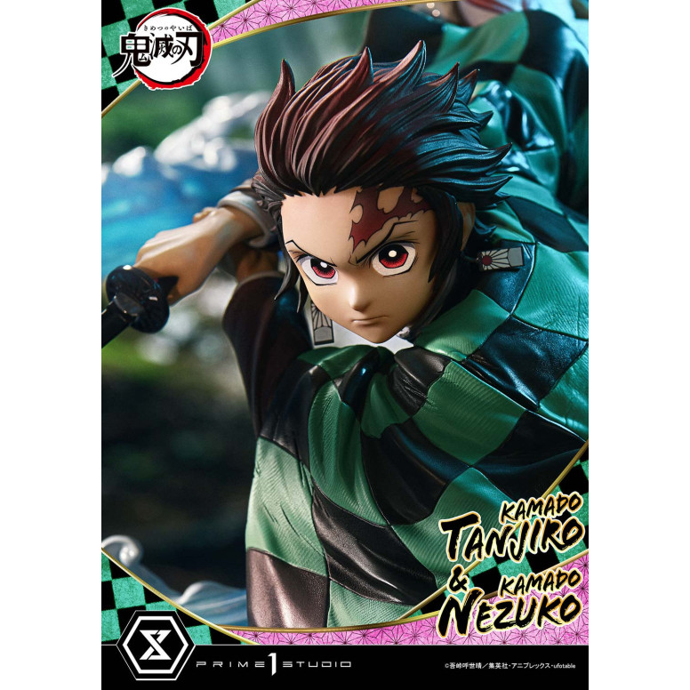 Prime 1 Studio - KAMADO TANJIRO & KAMADO NEZUKO - Dämonenjäger Konzept Masterline Serie 1/6