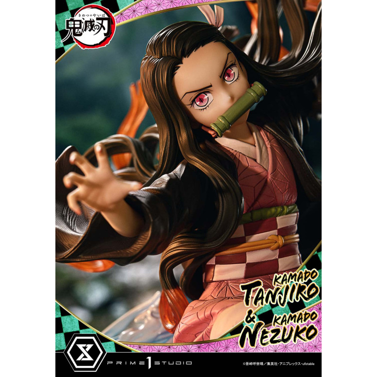 Prime 1 Studio - KAMADO TANJIRO & KAMADO NEZUKO - Dämonenjäger Konzept Masterline Serie 1/6