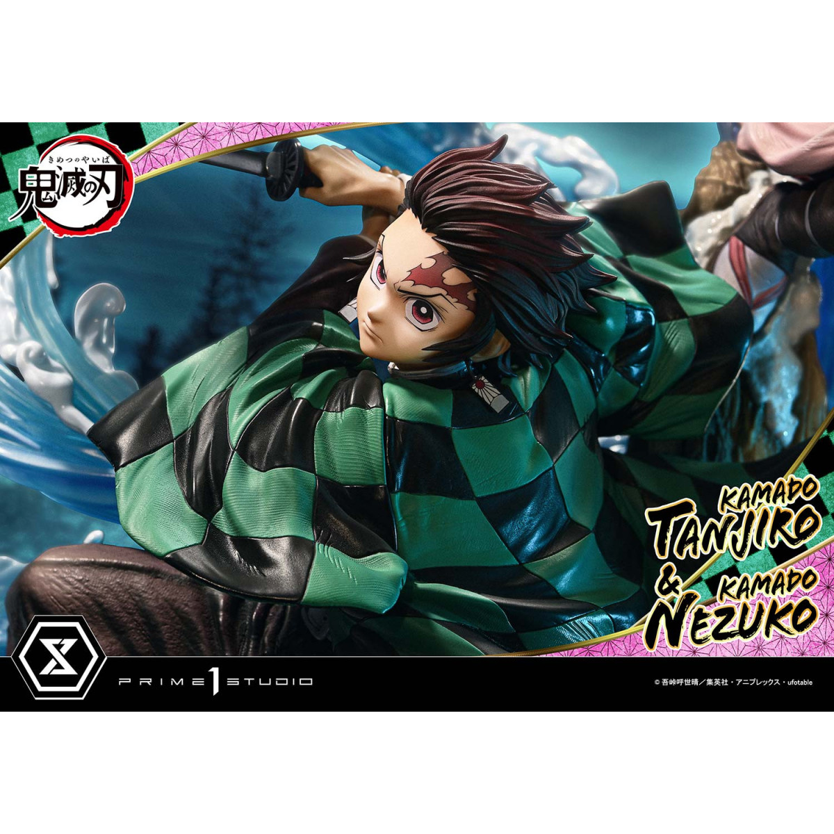 Prime 1 Studio - KAMADO TANJIRO & KAMADO NEZUKO - Dämonenjäger Konzept Masterline Serie 1/6