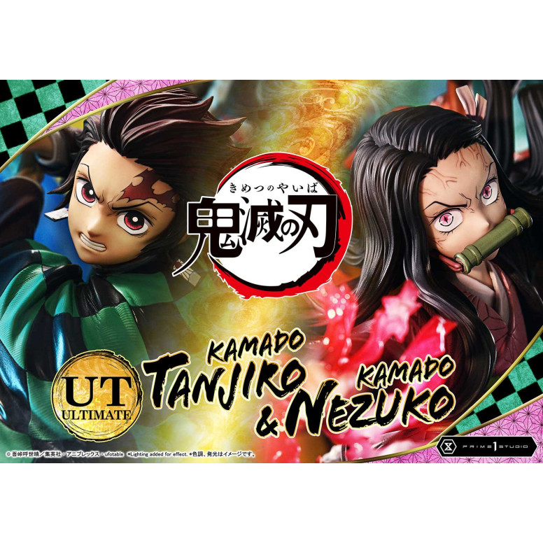 Prime 1 Studio - KAMADO TANJIRO & KAMADO NEZUKO Ultimative Bonus Version - Dämonenjäger Konzept Masterline Serie 1/6