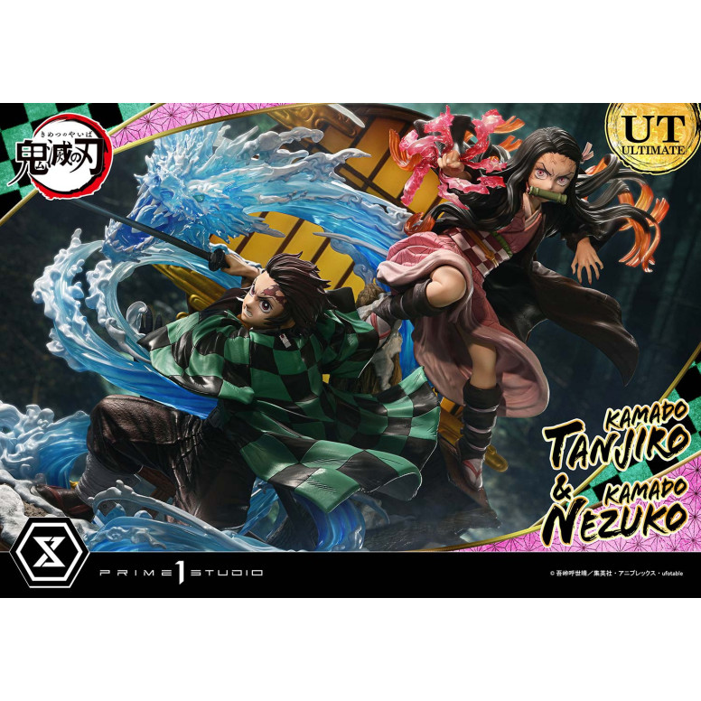 Prime 1 Studio - KAMADO TANJIRO & KAMADO NEZUKO Ultimative Bonus Version - Dämonenjäger Konzept Masterline Serie 1/6