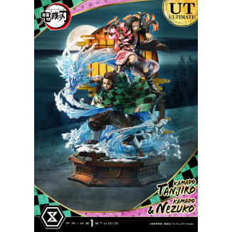 Prime 1 Studio - KAMADO TANJIRO & KAMADO NEZUKO Ultimative Bonus Version - Dämonenjäger Konzept Masterline Serie 1/6
