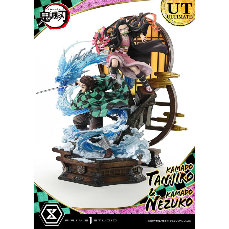 Prime 1 Studio - KAMADO TANJIRO & KAMADO NEZUKO Ultimative Bonus Version - Dämonenjäger Konzept Masterline Serie 1/6
