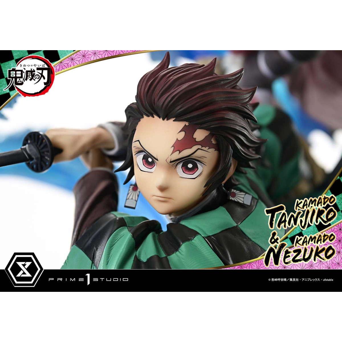 Prime 1 Studio - KAMADO TANJIRO & KAMADO NEZUKO Ultimative Bonus Version - Dämonenjäger Konzept Masterline Serie 1/6