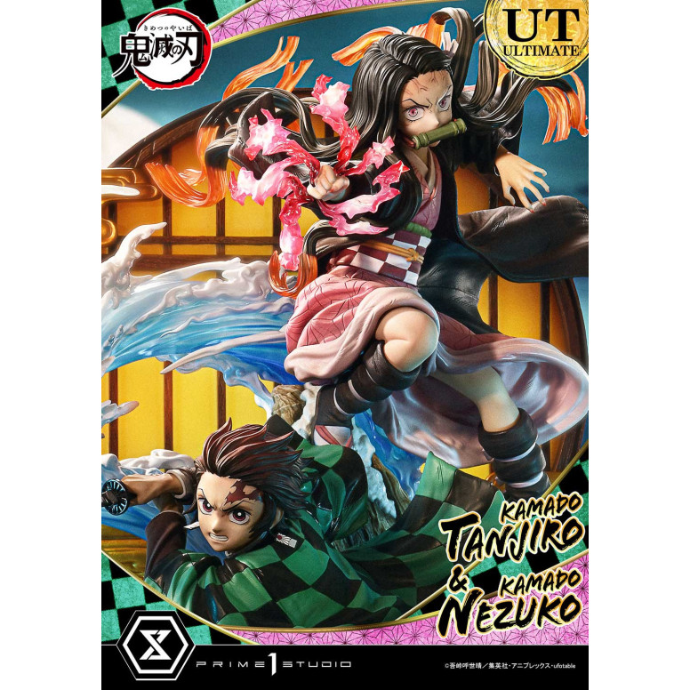 Prime 1 Studio - KAMADO TANJIRO & KAMADO NEZUKO Ultimative Bonus Version - Dämonenjäger Konzept Masterline Serie 1/6