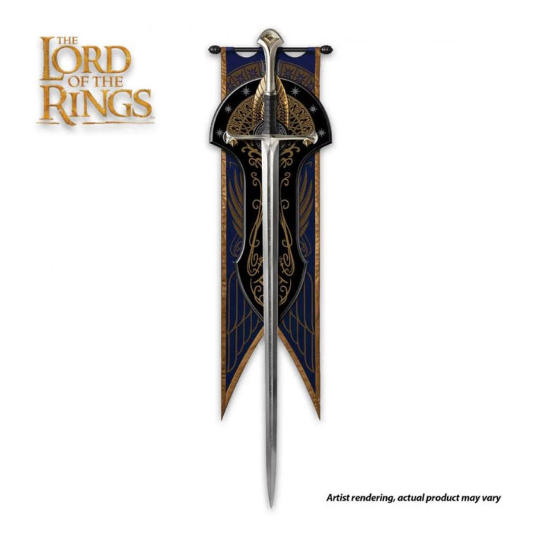 United Cutlery LOTR Anduril Schwert von König Elessar Museum Collection Edition - Der Herr der Ringe