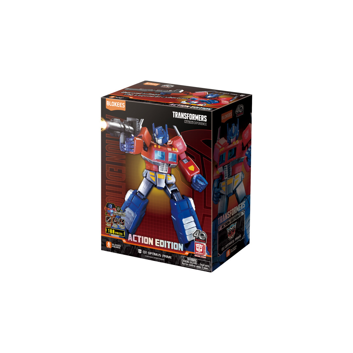 Blokees Transformers - Action Edition 01 Optimus Prime Light Up