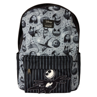 Mr. Jack's Strange Christmas - Loungefly Nightmare Before Christmas Rucksack in Originalgröße