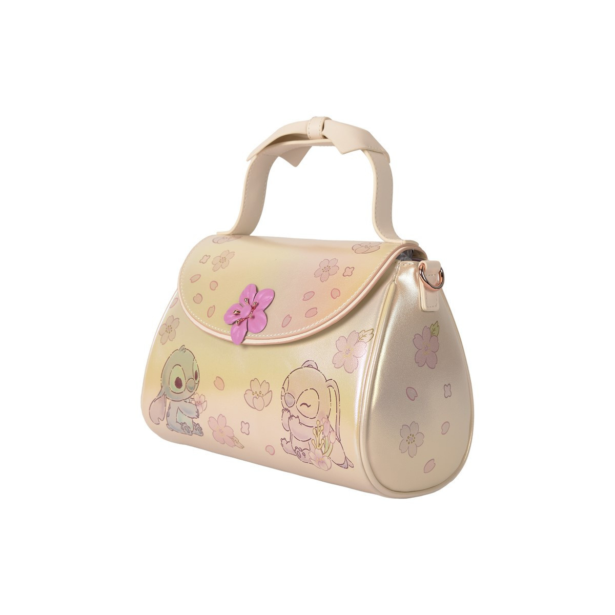 Disney Lilo & Stitch - Loungefly Niedliche Stitch-Handtasche (Bogengriff)
