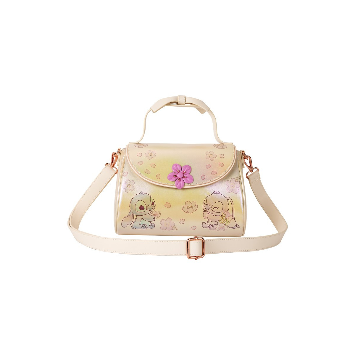 Disney Lilo & Stitch - Loungefly Niedliche Stitch-Handtasche (Bogengriff)