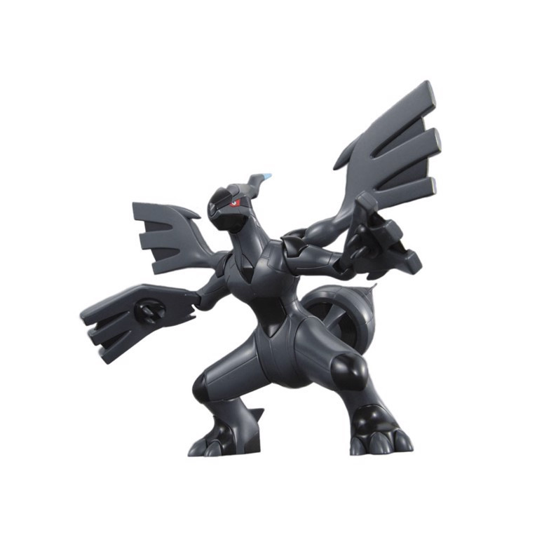 Bandai - Pokepla 14 - ZEKROM Model Kit Pokemon - Pokemon Select Serie Zekromu