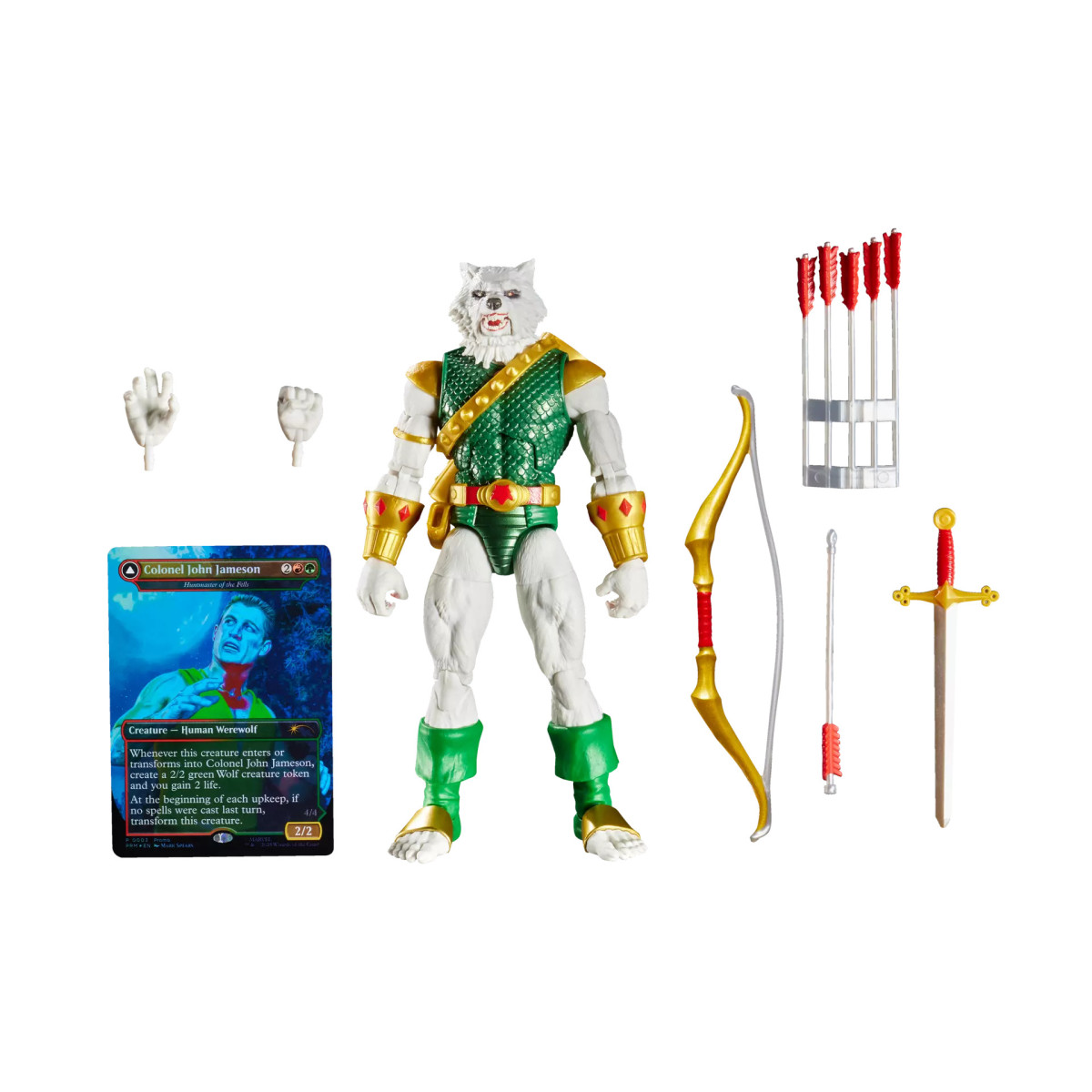 Marvel Legends - Magic: The Gathering Agent Mensch-Wolf
