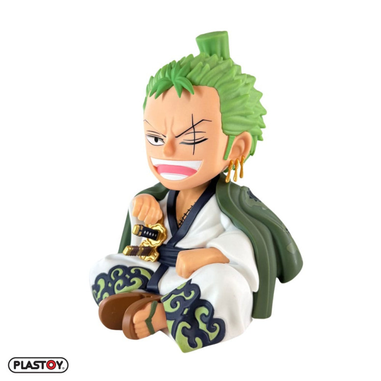 Plastoy - Zorojuro Sparschwein - One Piece Figur