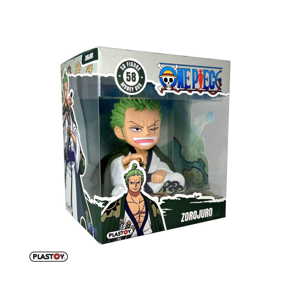 Plastoy - Zorojuro Sparschwein - One Piece Figur