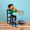 Plastoy Gaston Lagaffe - Gaston Lagaffe, Seifenblasentrompete