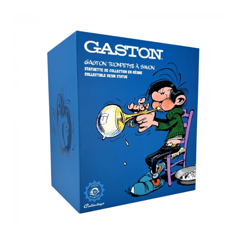 Plastoy Gaston Lagaffe - Gaston Lagaffe, Seifenblasentrompete