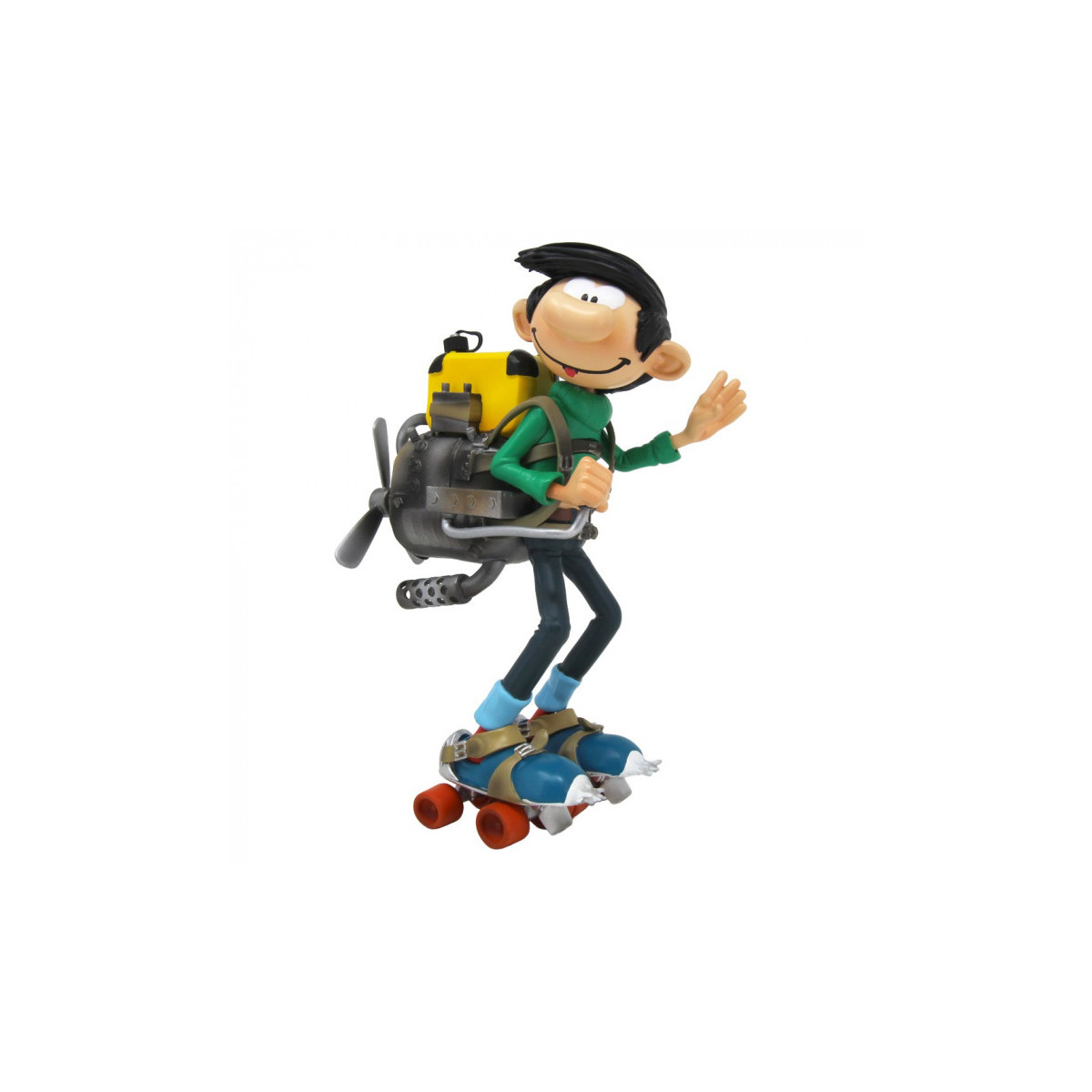 Plastoy Gaston Lagaffe - Gaston Lagaffe, Motor auf Rollschuhen
