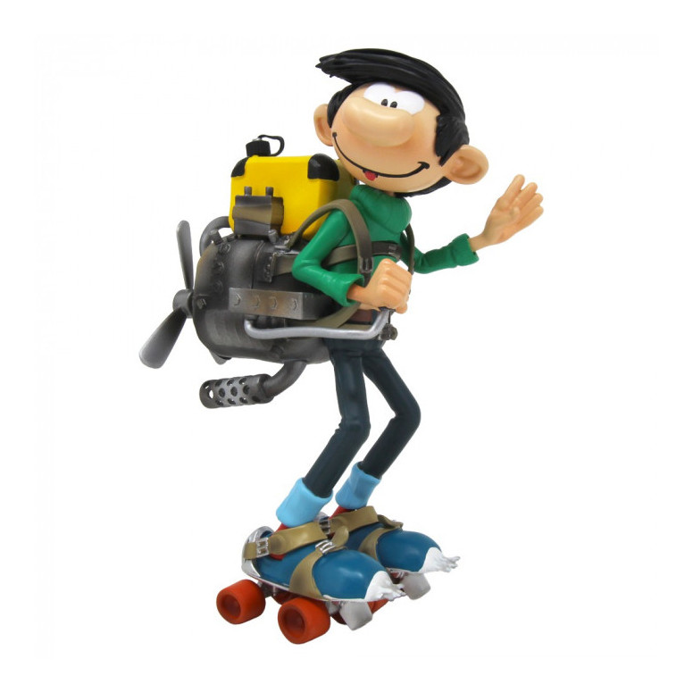 Plastoy Gaston Lagaffe - Gaston Lagaffe, Motor auf Rollschuhen