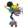 Plastoy Gaston Lagaffe - Gaston Lagaffe, Motor auf Rollschuhen