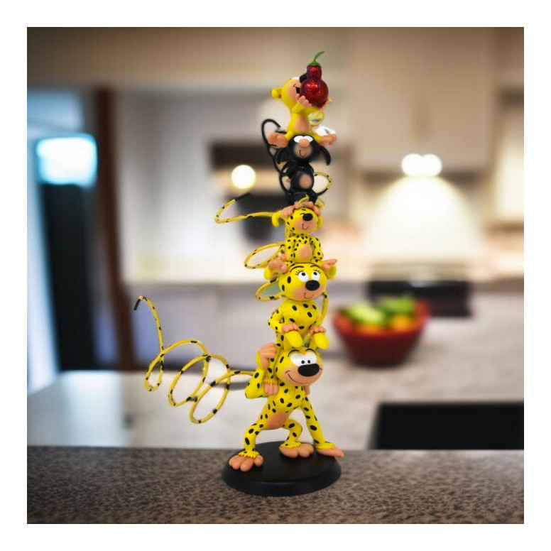 Plastoy - Collectoys Das Marsupilami und der Piranha Figur