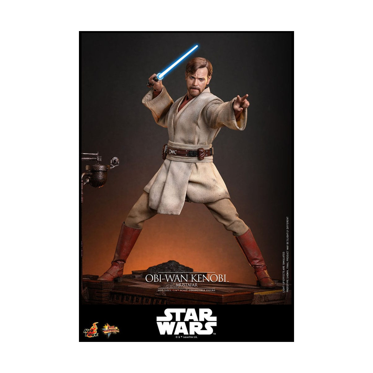 Hot toys Star Wars: Obi-Wan Kenobi (Mustafar) 1/6 - Episode III: Die Rache der Sith