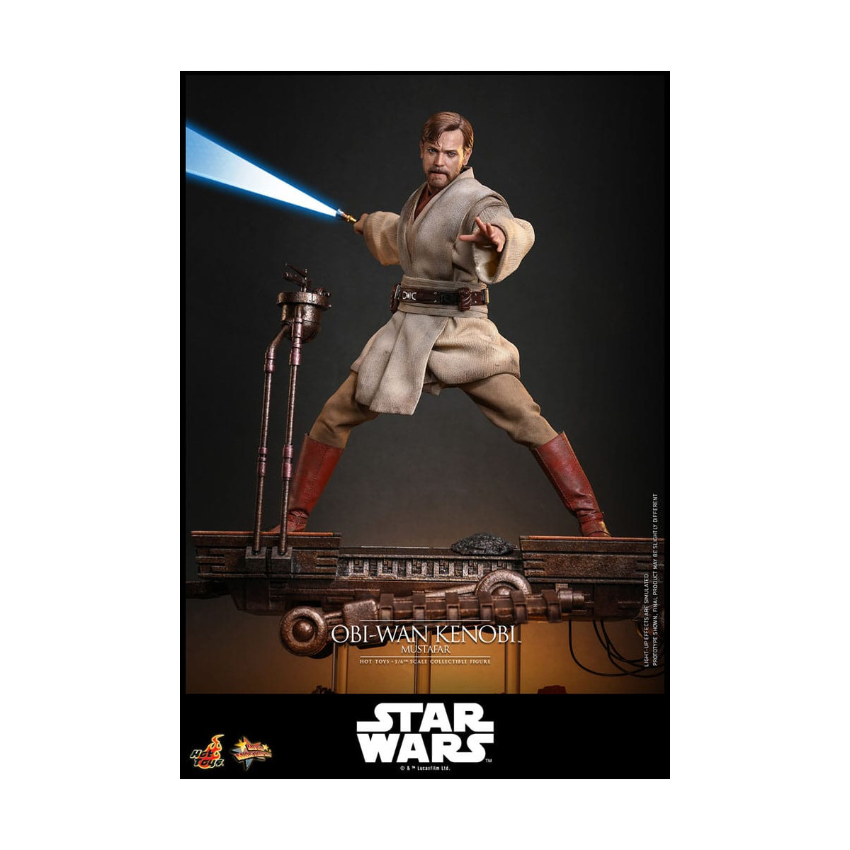 Hot toys Star Wars: Obi-Wan Kenobi (Mustafar) 1/6 - Episode III: Die Rache der Sith