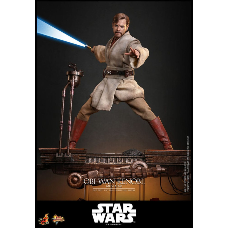 Hot toys Star Wars: Obi-Wan Kenobi (Mustafar) 1/6 - Episode III: Die Rache der Sith