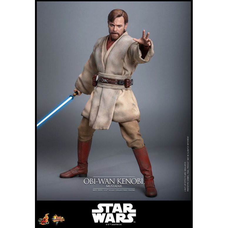 Hot toys Star Wars: Obi-Wan Kenobi (Mustafar) 1/6 - Episode III: Die Rache der Sith