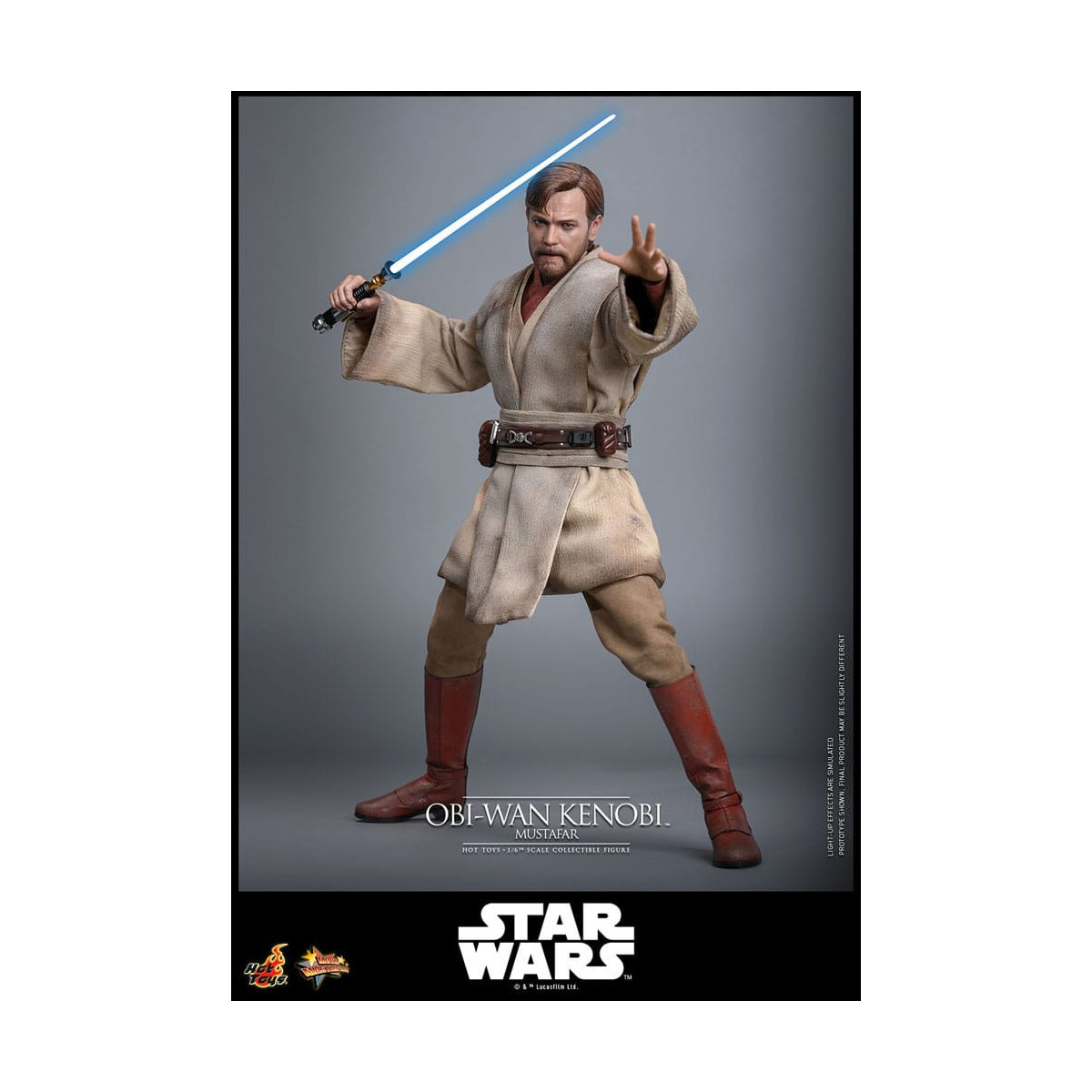 Hot toys Star Wars: Obi-Wan Kenobi (Mustafar) 1/6 - Episode III: Die Rache der Sith