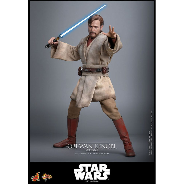 Hot toys Star Wars: Obi-Wan Kenobi (Mustafar) 1/6 - Episode III: Die Rache der Sith