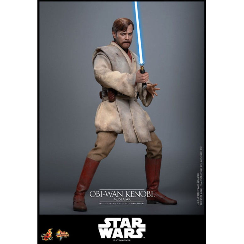 Hot toys Star Wars: Obi-Wan Kenobi (Mustafar) 1/6 - Episode III: Die Rache der Sith