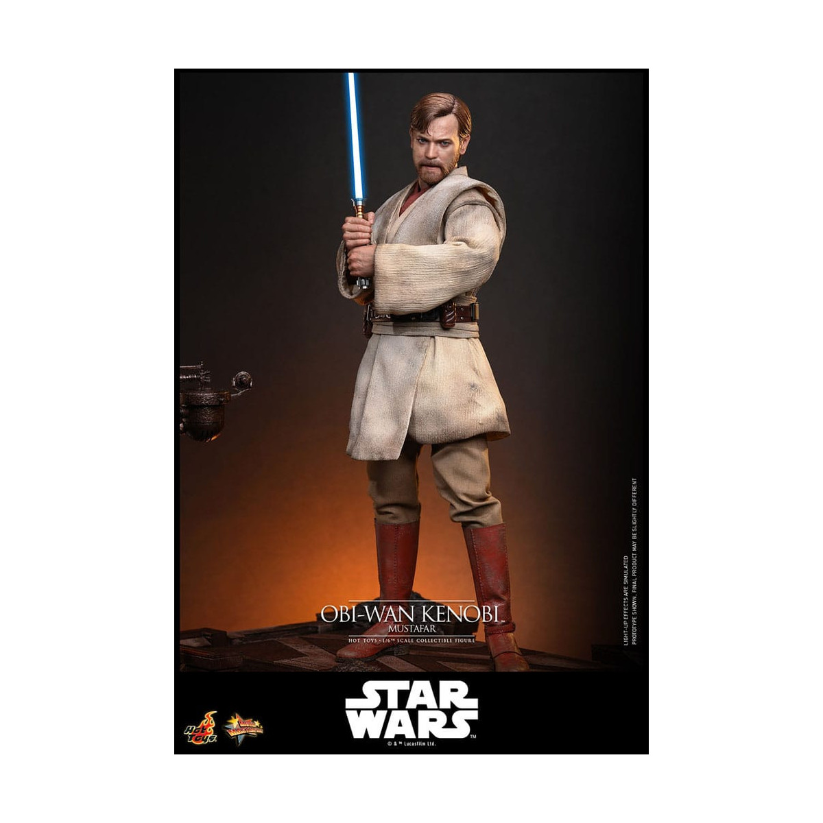 Hot toys Star Wars: Obi-Wan Kenobi (Mustafar) 1/6 - Episode III: Die Rache der Sith