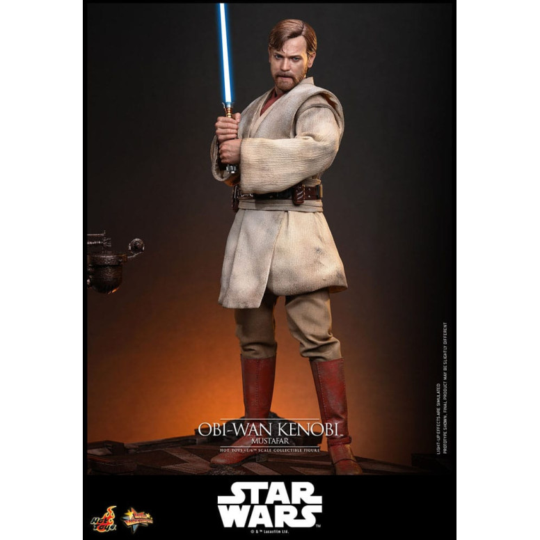 Hot toys Star Wars: Obi-Wan Kenobi (Mustafar) 1/6 - Episode III: Die Rache der Sith