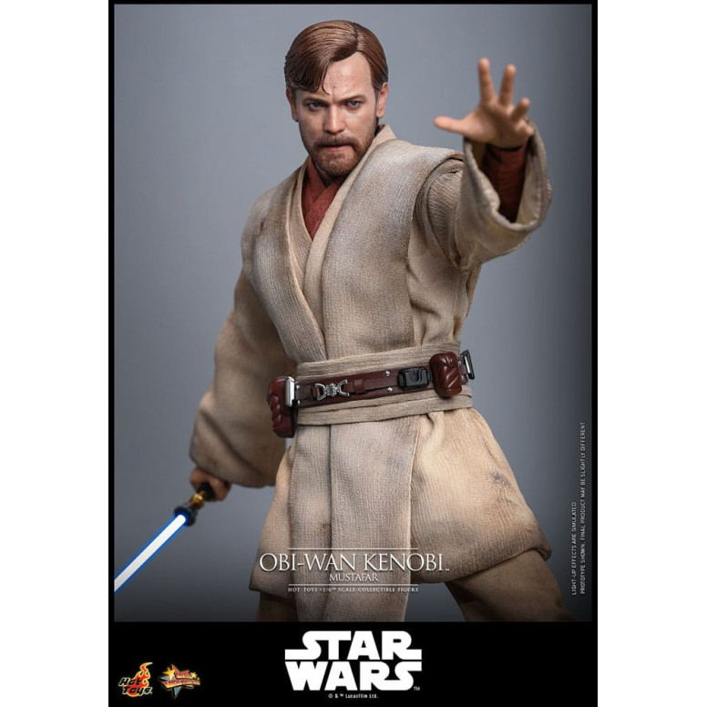 Hot toys Star Wars: Obi-Wan Kenobi (Mustafar) 1/6 - Episode III: Die Rache der Sith