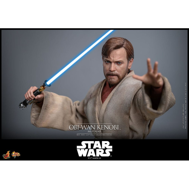 Hot toys Star Wars: Obi-Wan Kenobi (Mustafar) 1/6 - Episode III: Die Rache der Sith